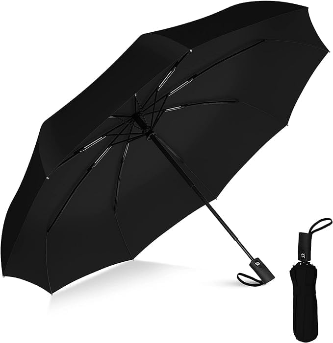 Travel Mini Umbrella for Purse with Case-Small Compact UV Umbrella Protection Sun-Lightweight Tiny Pocket Umbrella with Case for Women, Girl